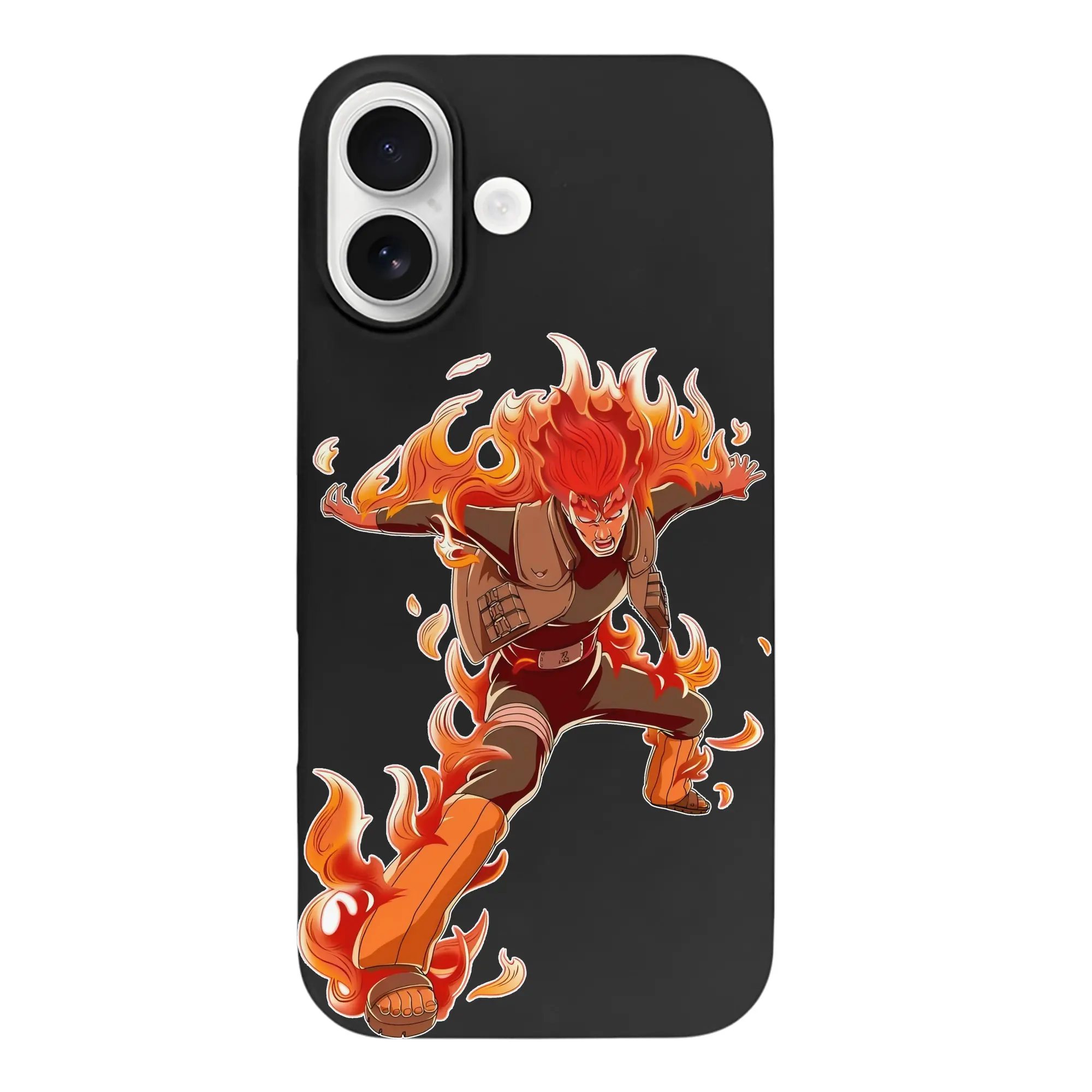 ナルト グッズ マイト・ガイ - iPhone 17 シリーズ シリコンケース 薄型 耐衝撃 指紋防止 ソフトタッチカバー 精密フィット 傷防止 保護ケース iPhone 17/17 Air/17 Pro/17 Pro Max 対応